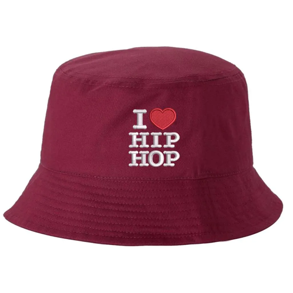 I Love Hip Hop Bucket Hat