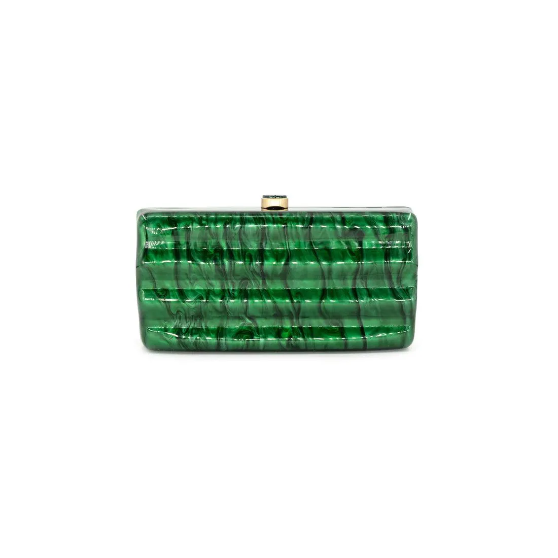 Jewel Tone Waves Clutch