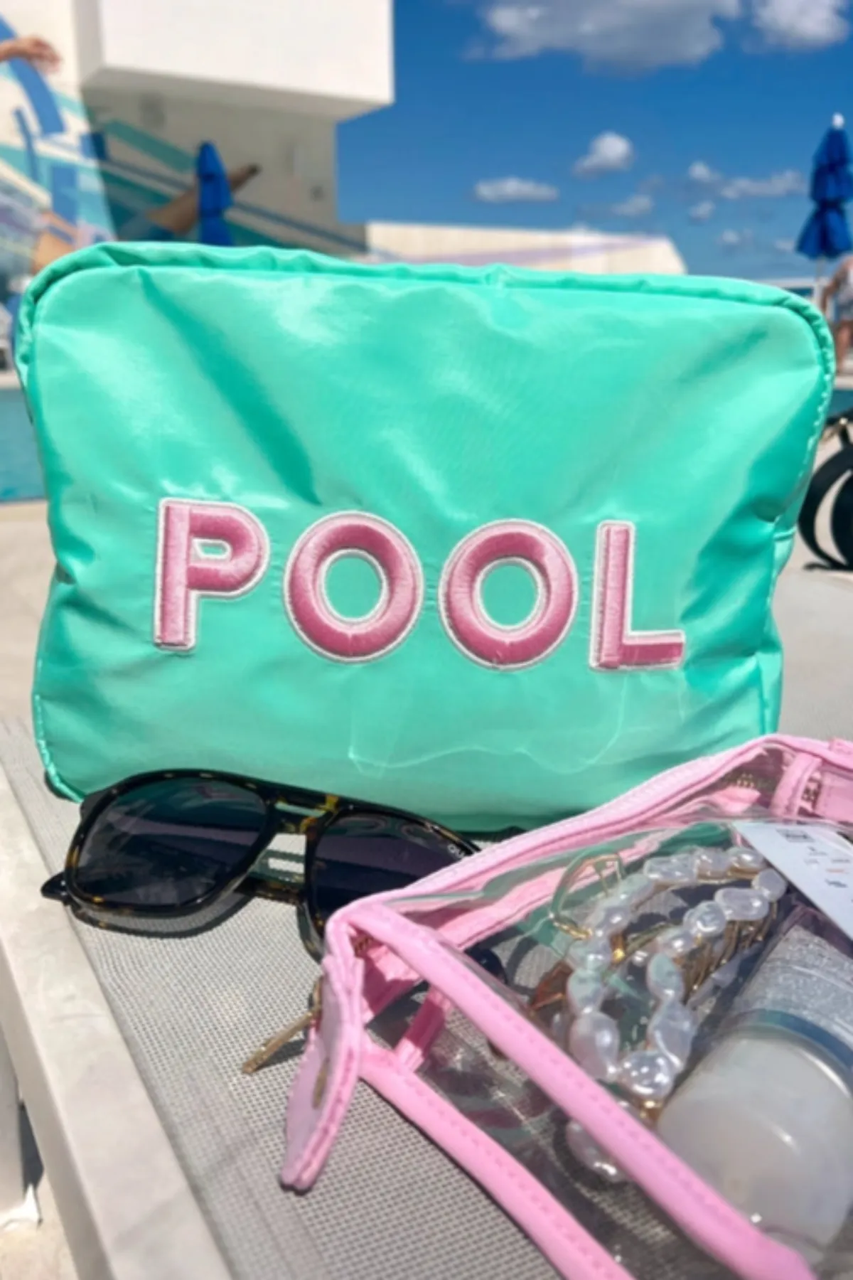 KENZKUSTOMZ - XL Pool Teal Bag