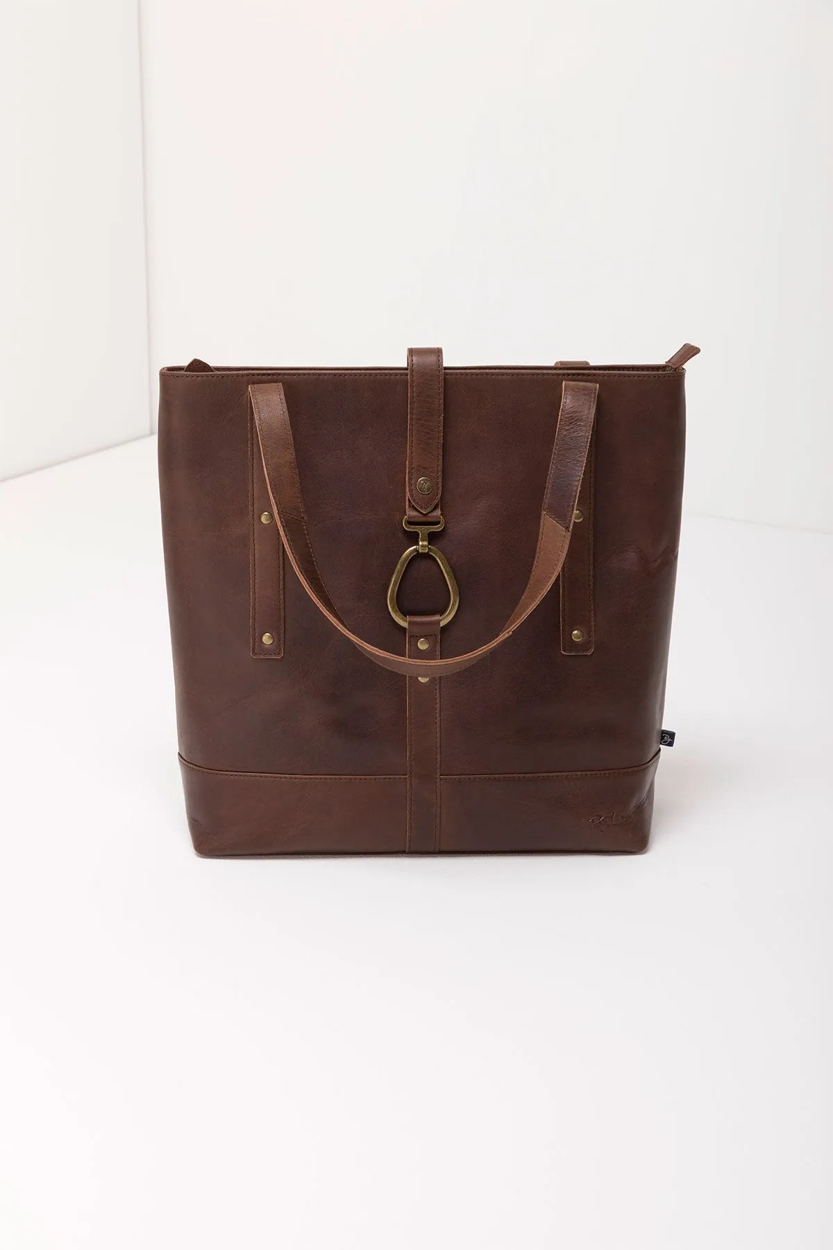 Ladies Leather Snaffle Tote Bag - Lucinda