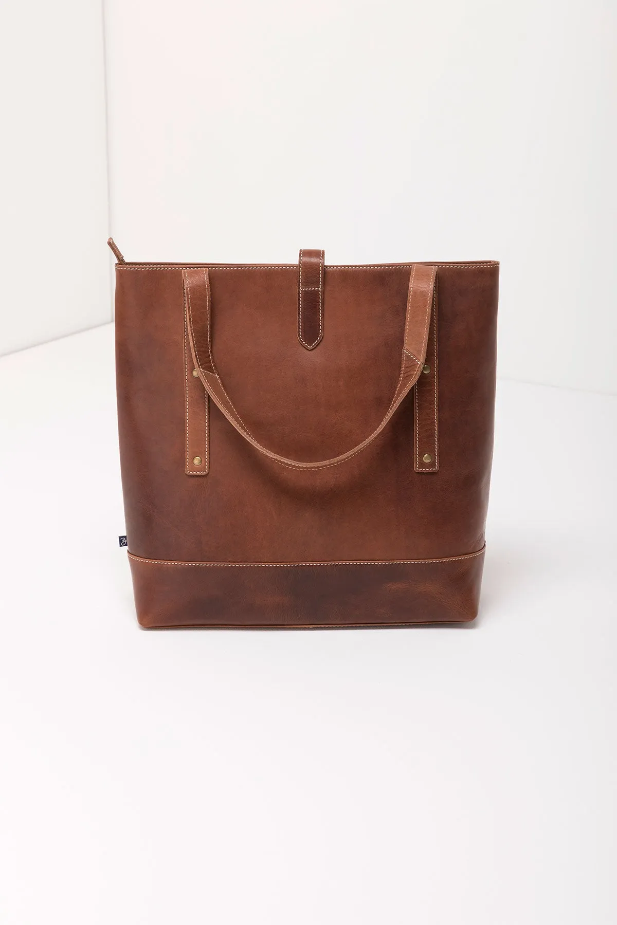 Ladies Leather Snaffle Tote Bag - Lucinda