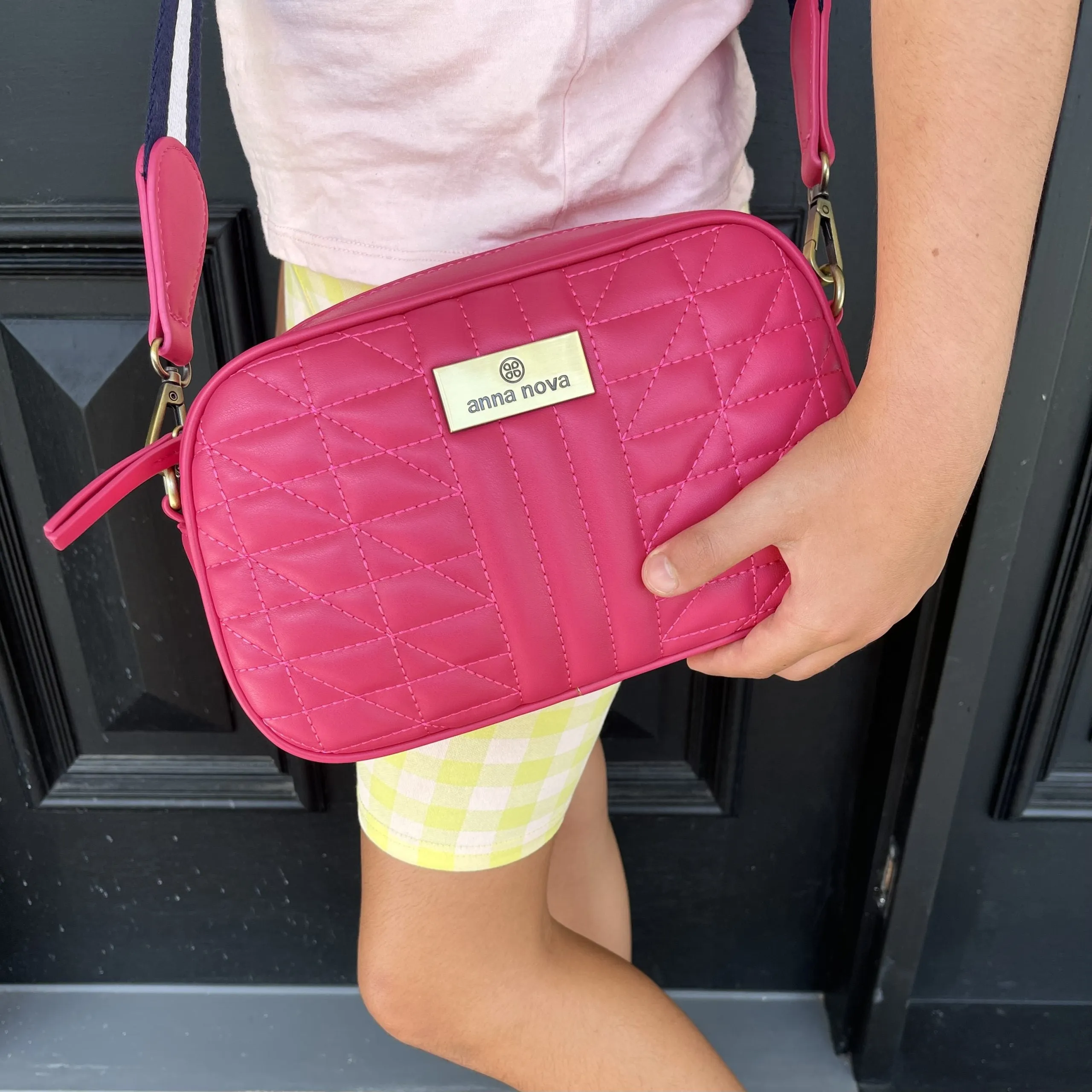 Madeline Satchel (Hot Pink)