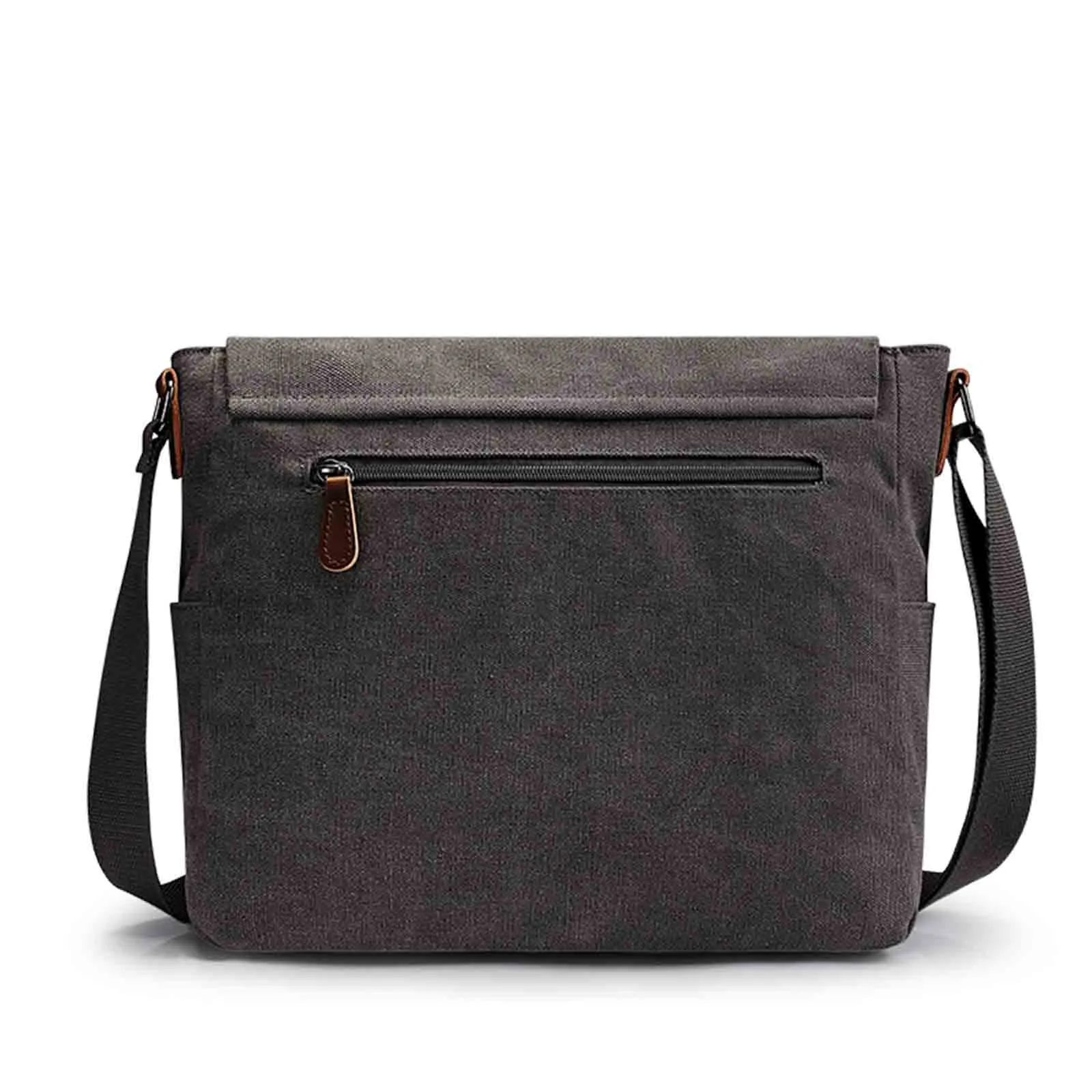 Mens College Canvas Messenger Bag