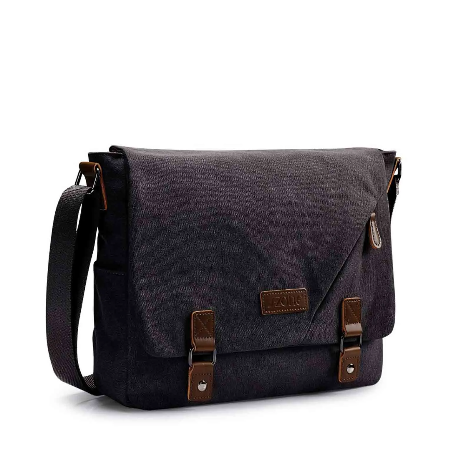 Mens College Canvas Messenger Bag