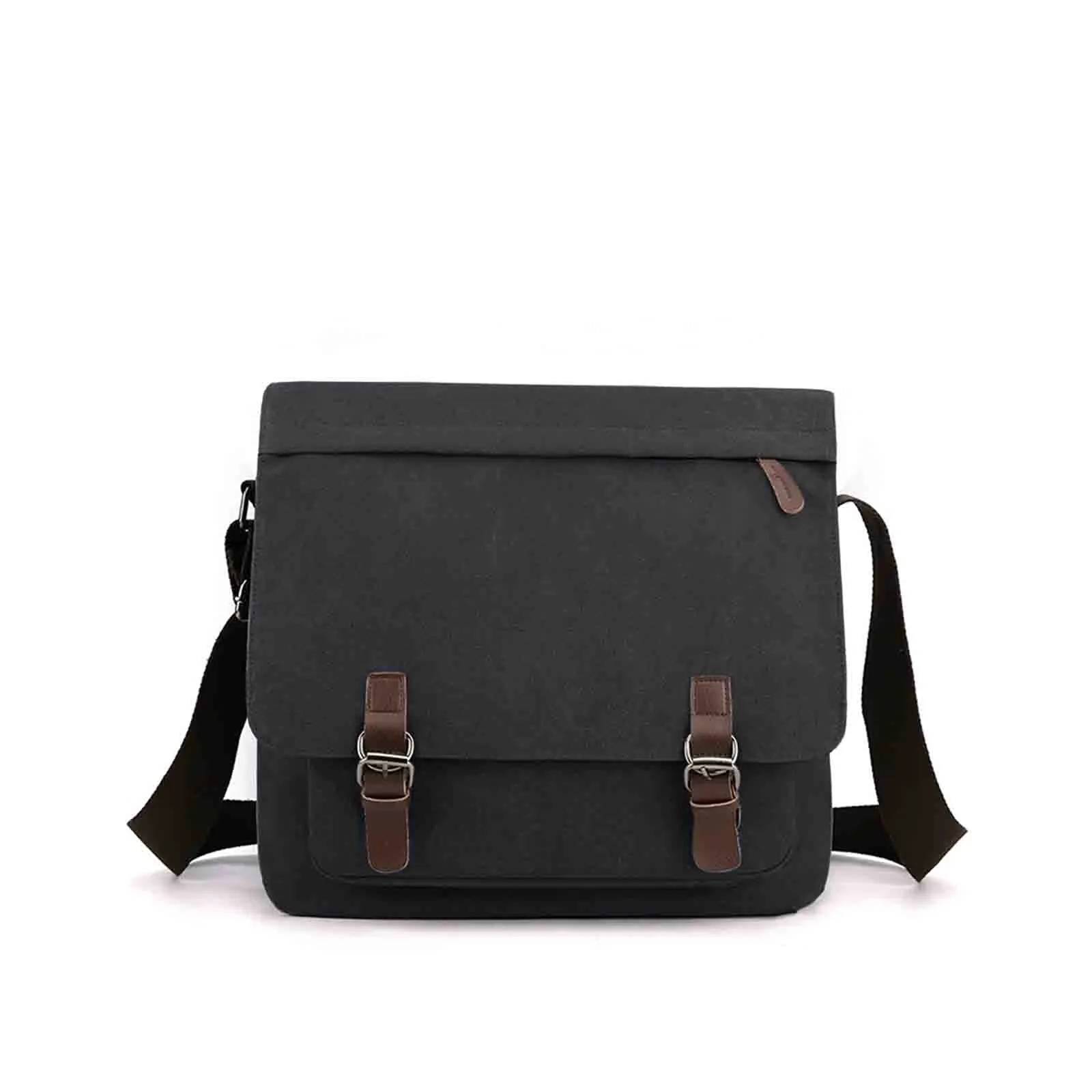 Mens College Canvas Messenger Bag