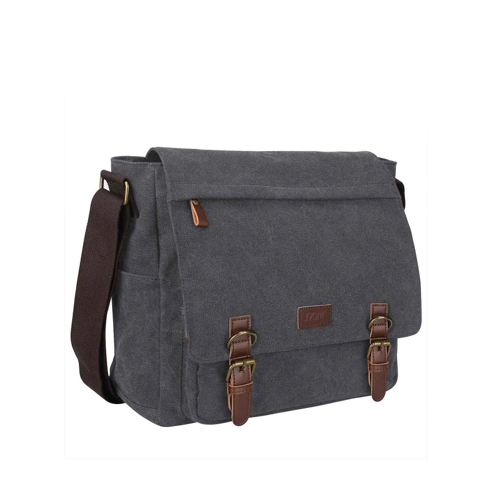 Mens College Canvas Messenger Bag