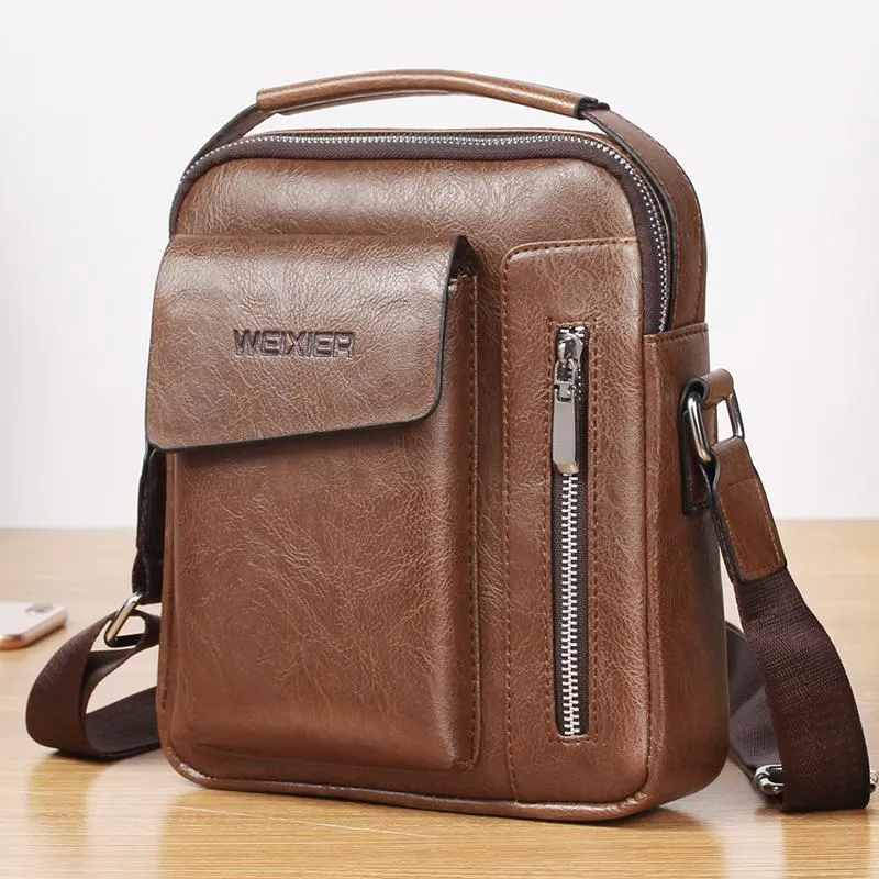 Men’s Shoulder Bag - Brown (8602)