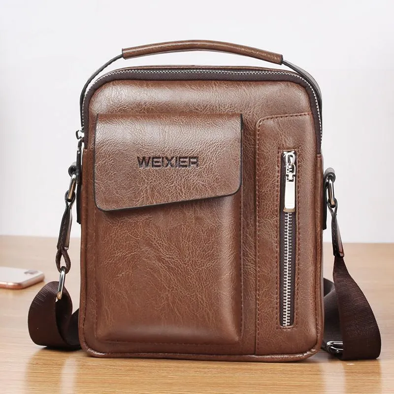 Men’s Shoulder Bag - Brown (8602)