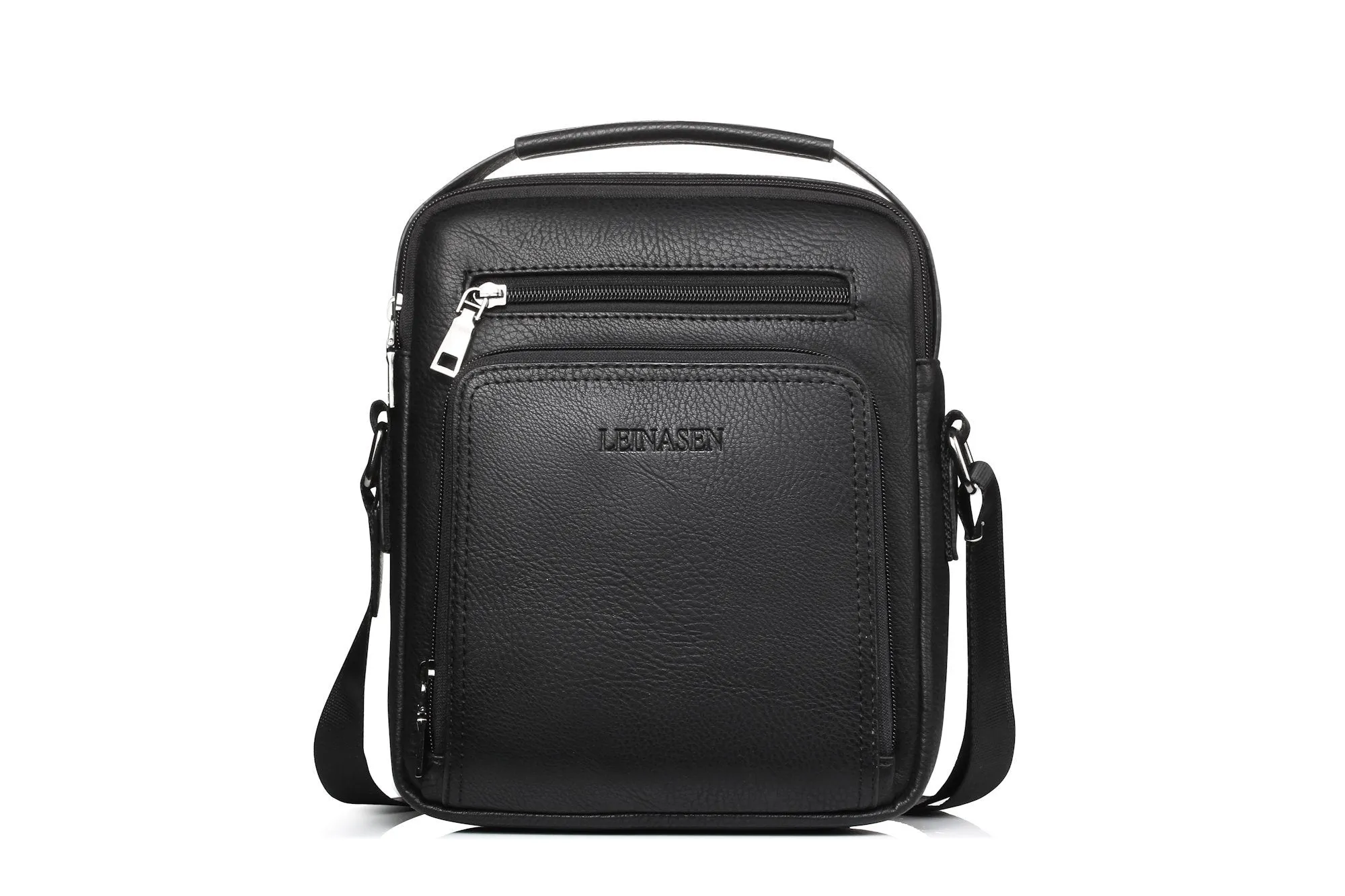 Men’s Travel Shoulder Bag - Black (18062)