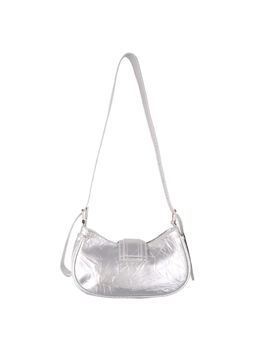 Metallic Buckle Crossbody Bag CF415