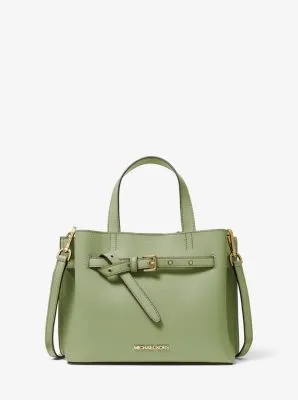 Michael Kors Emilia Small Pebbled Leather Satchel