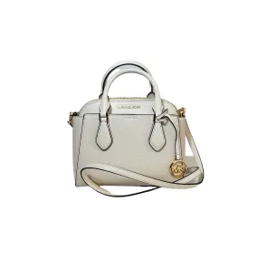 Michael Kors White Leather Daria Two in One Crossbody Bag | Like New |