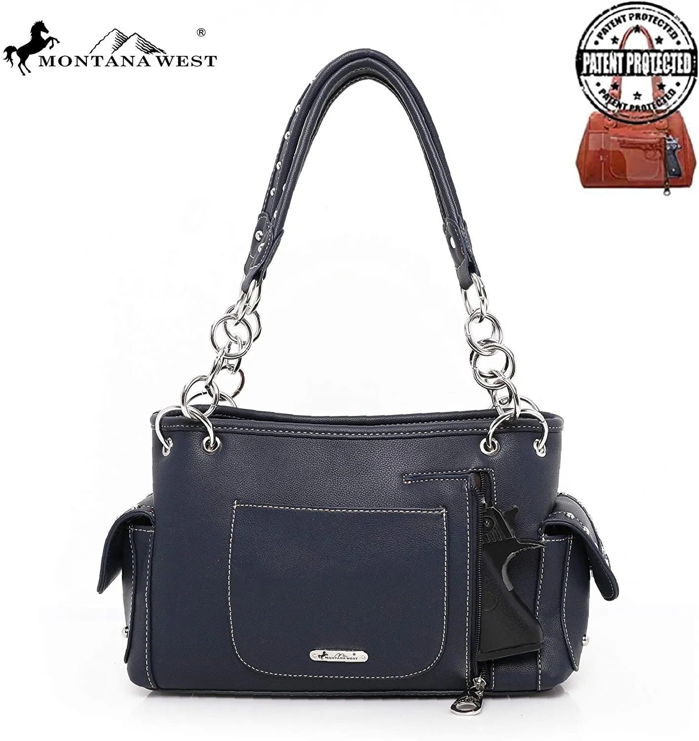 Montana West American Pride Concealed Satchel