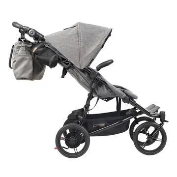 Mountain Buggy Duet Luxury Inc Double Satchel And Carrycot - Herringbone