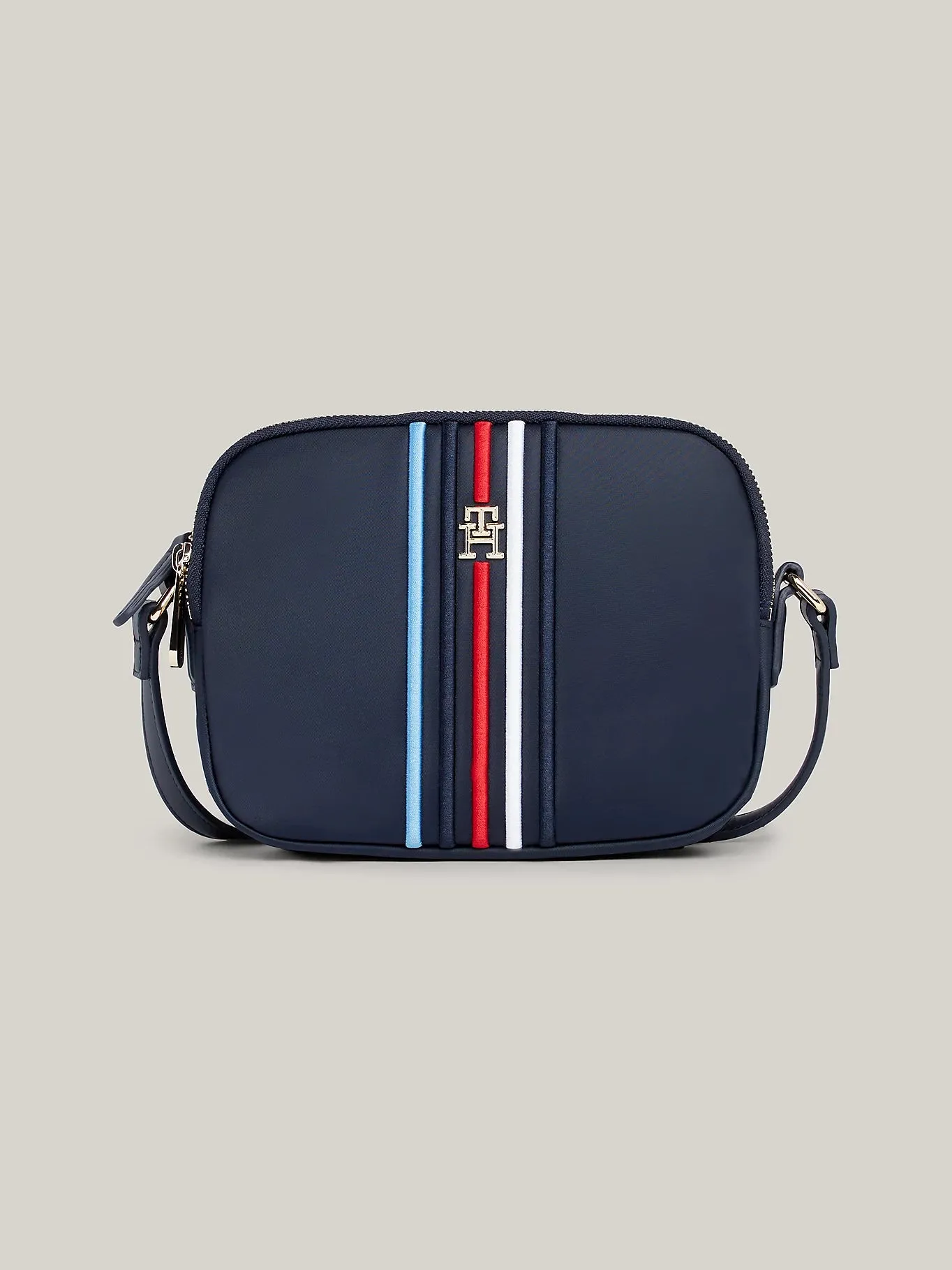 MULTICOLOUR STRIPE CROSSOVER BAG