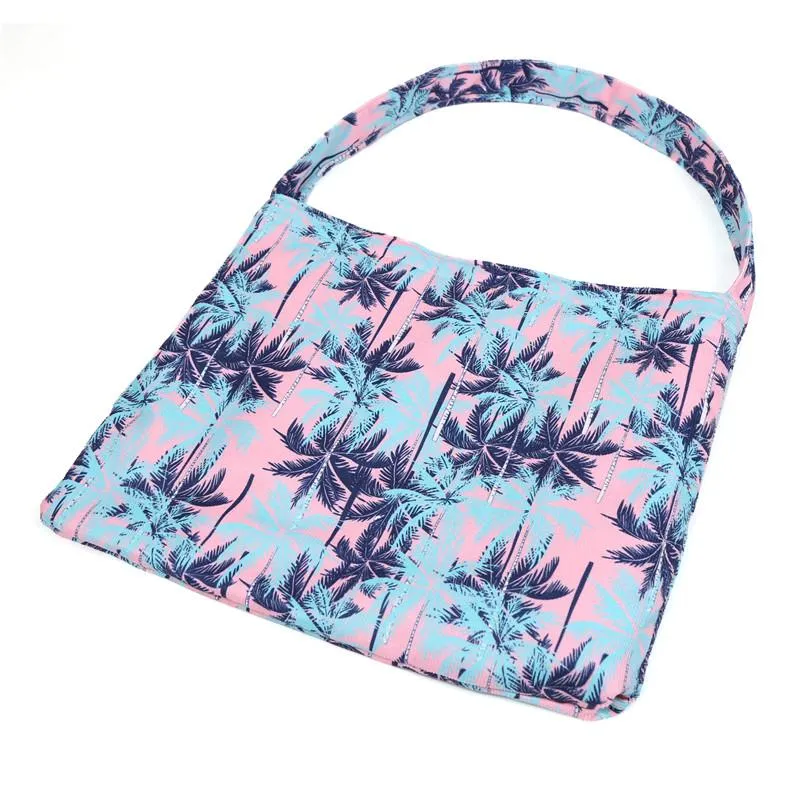 "Sway In The Breeze" Convertible Beach Towel   Tote Bag