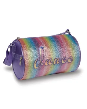 Rainbow Glitter Dance Duffel