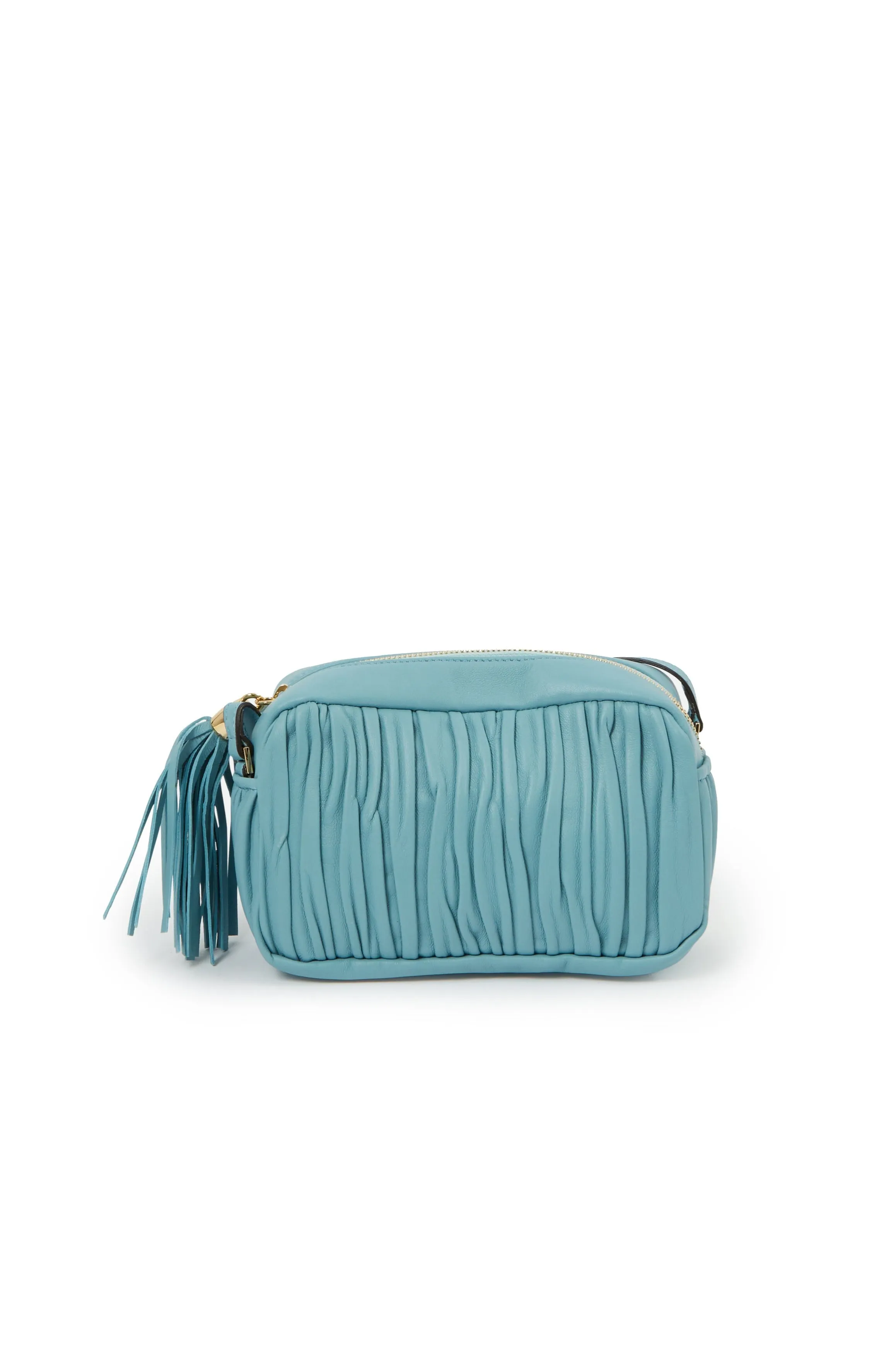 ROSA ZIP TASSEL CLUTCH