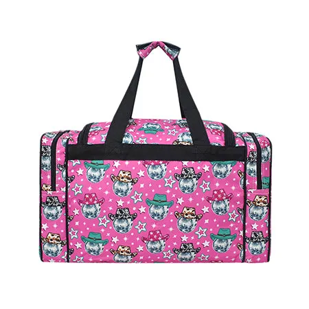 SALE! Disco Cowgirl NGIL Canvas 20" Duffle Bag