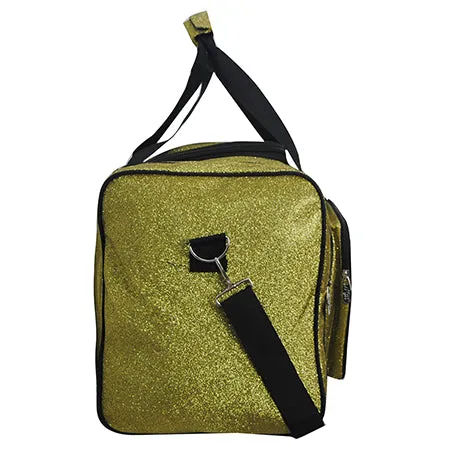 SALE! Gold Glitter NGIL Canvas 23" Duffle Bag