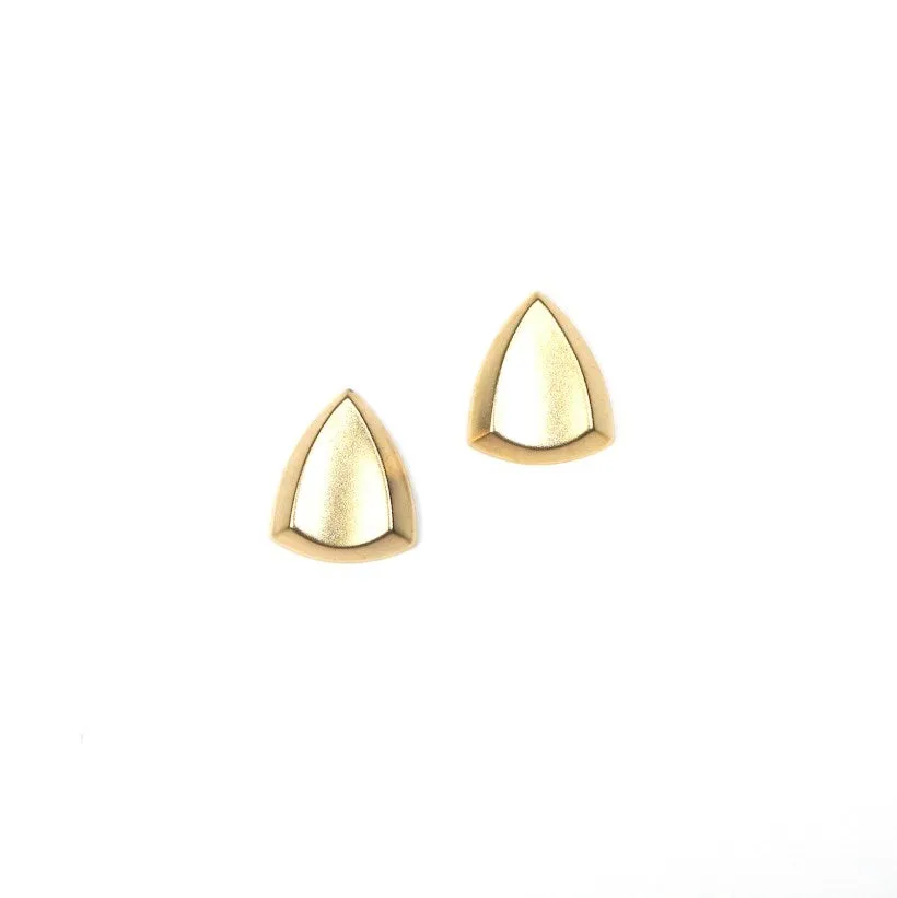 Sandblast Stud Earrings