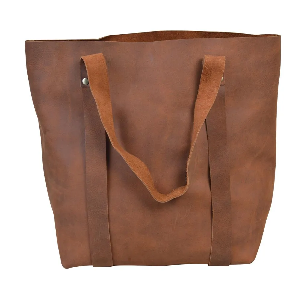 Siya's Leather Tote Bag