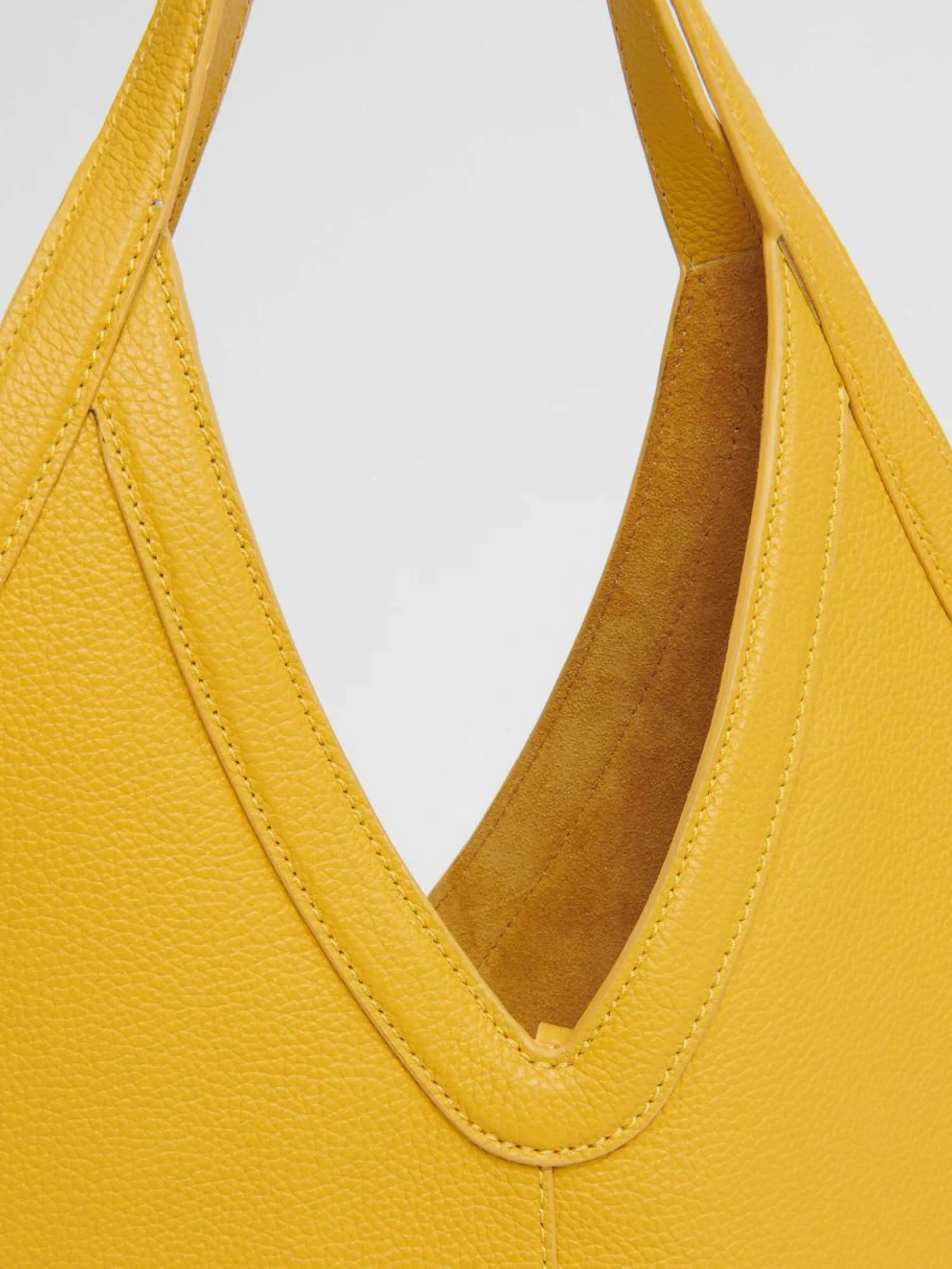 Small Soft M Hobo in Yellow