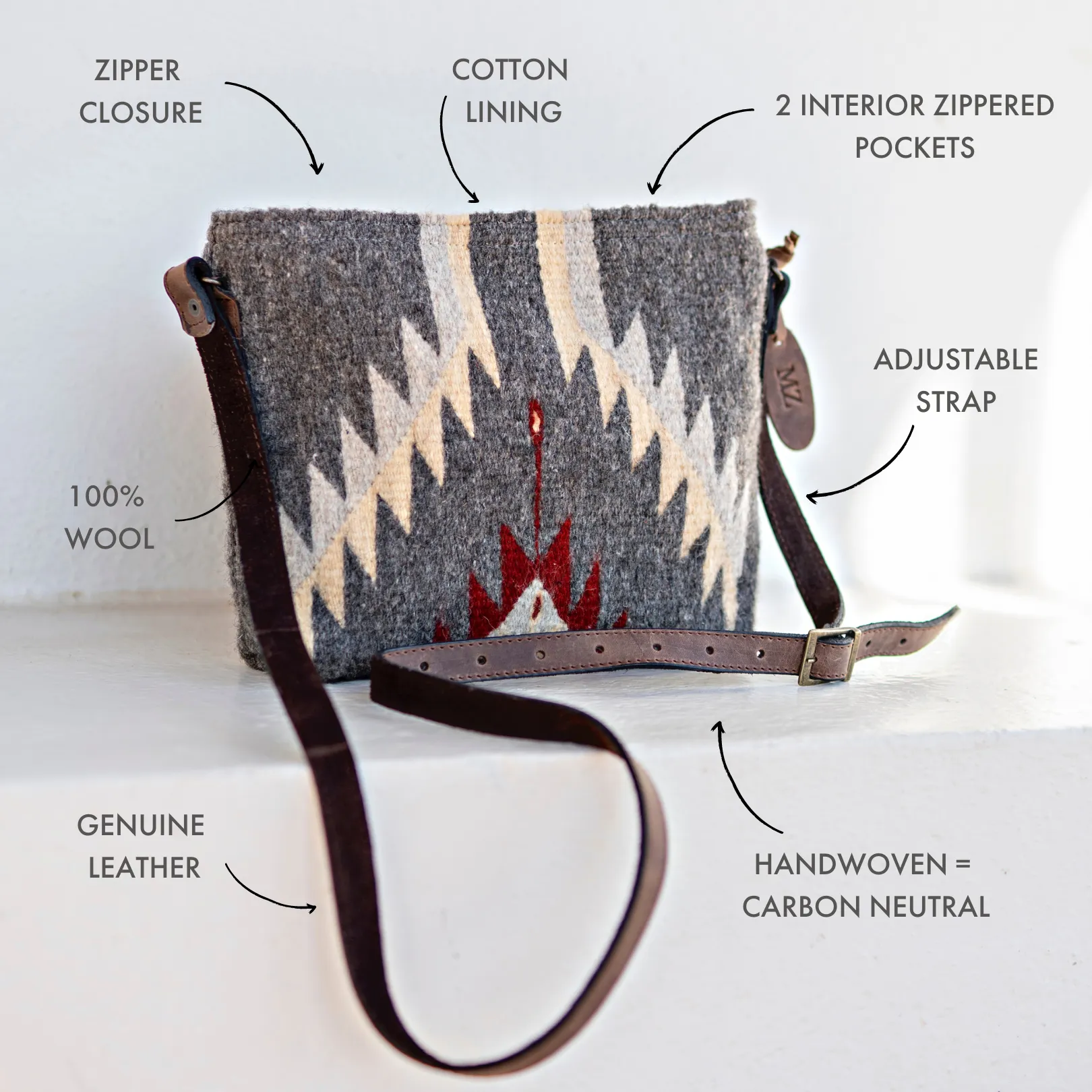 Stormy Skies Crossbody