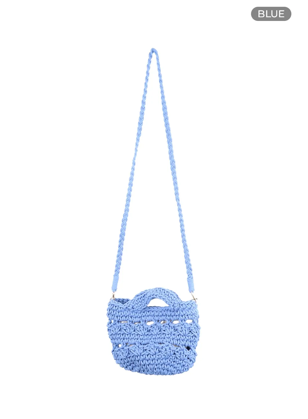 Straw Crochet Crossbody Bag CA411