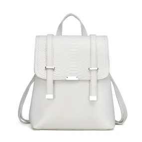 The Bardot Backpack - White