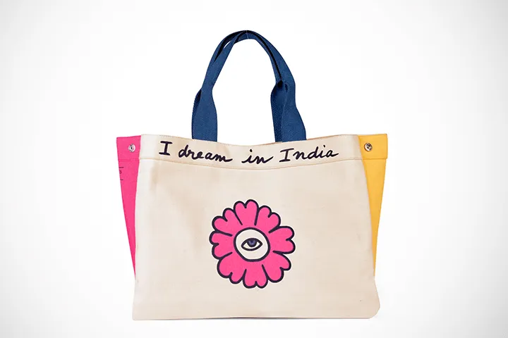 The Floral Burst Mini Tote Bag