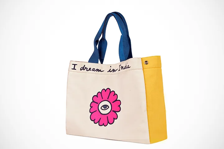 The Floral Burst Mini Tote Bag