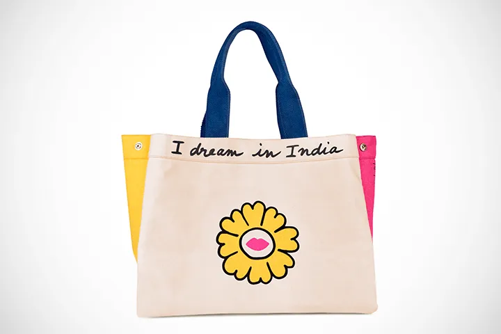 The Floral Burst Mini Tote Bag