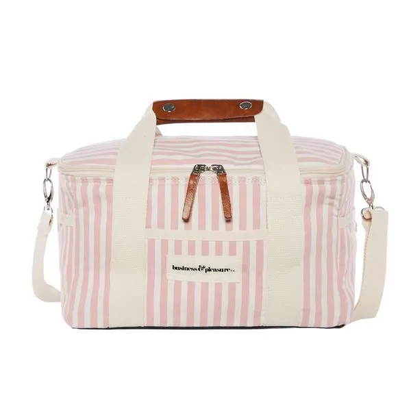 The Premium Cooler Bag - Pink Stripe