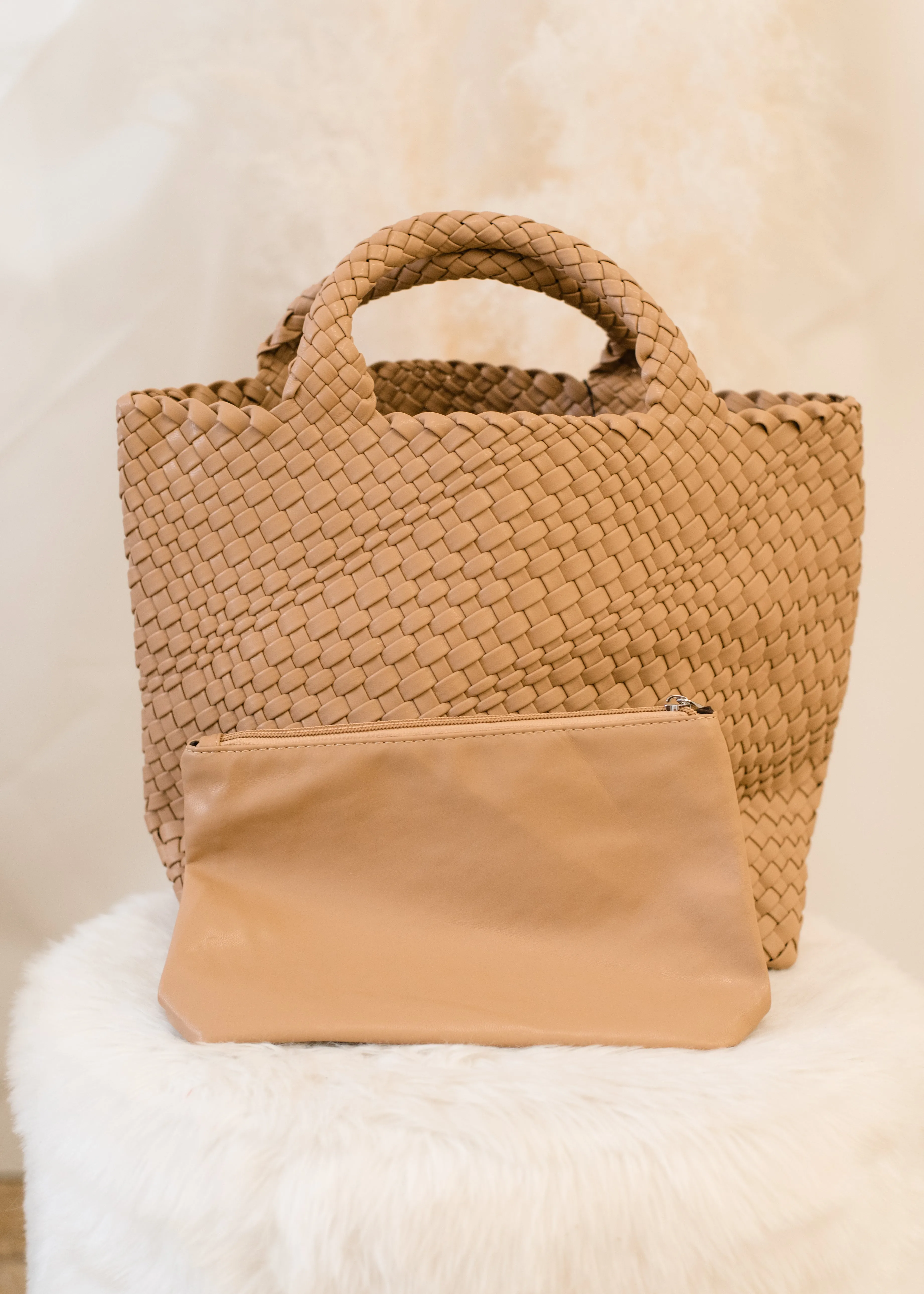 The Waverly Woven Bag