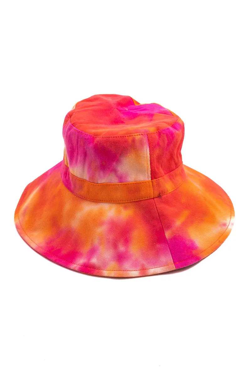 Tie dye bucket hat