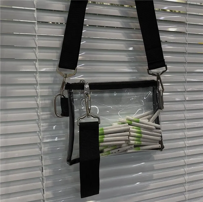 Transparent Grunge Aesthetic Crossbody Bag AD11925