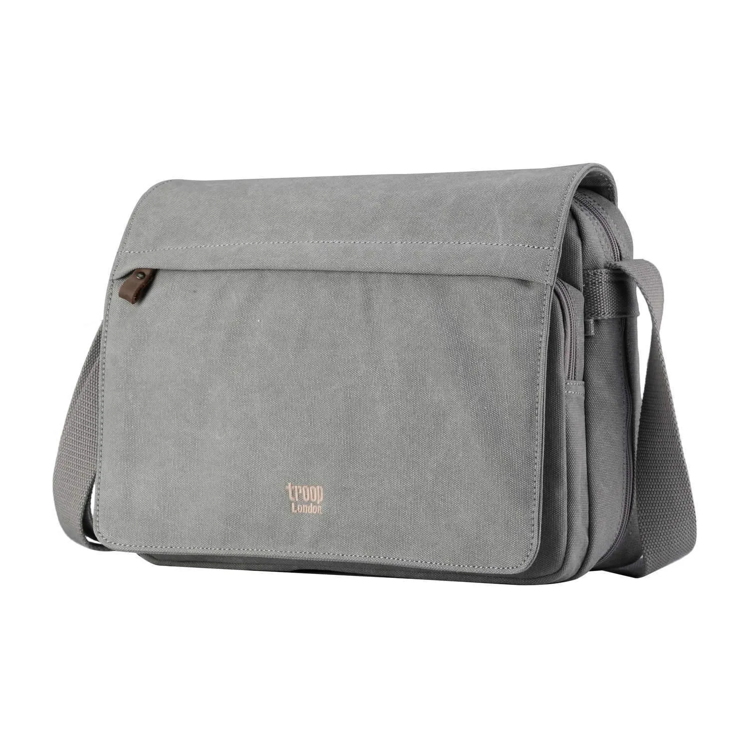 TRP0241 Troop London Classic Canvas Messenger Bag